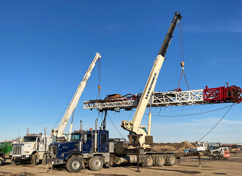 Transport Rig Oilfield Hauling & Rig Transportation | Integrity Oilfield Hauling | B ...